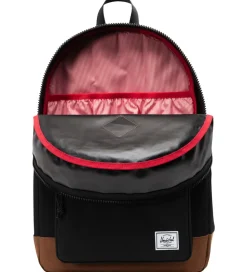 Herschel Rygsæk - Heritage Youth - 26 L - Sort/Saddle Brown