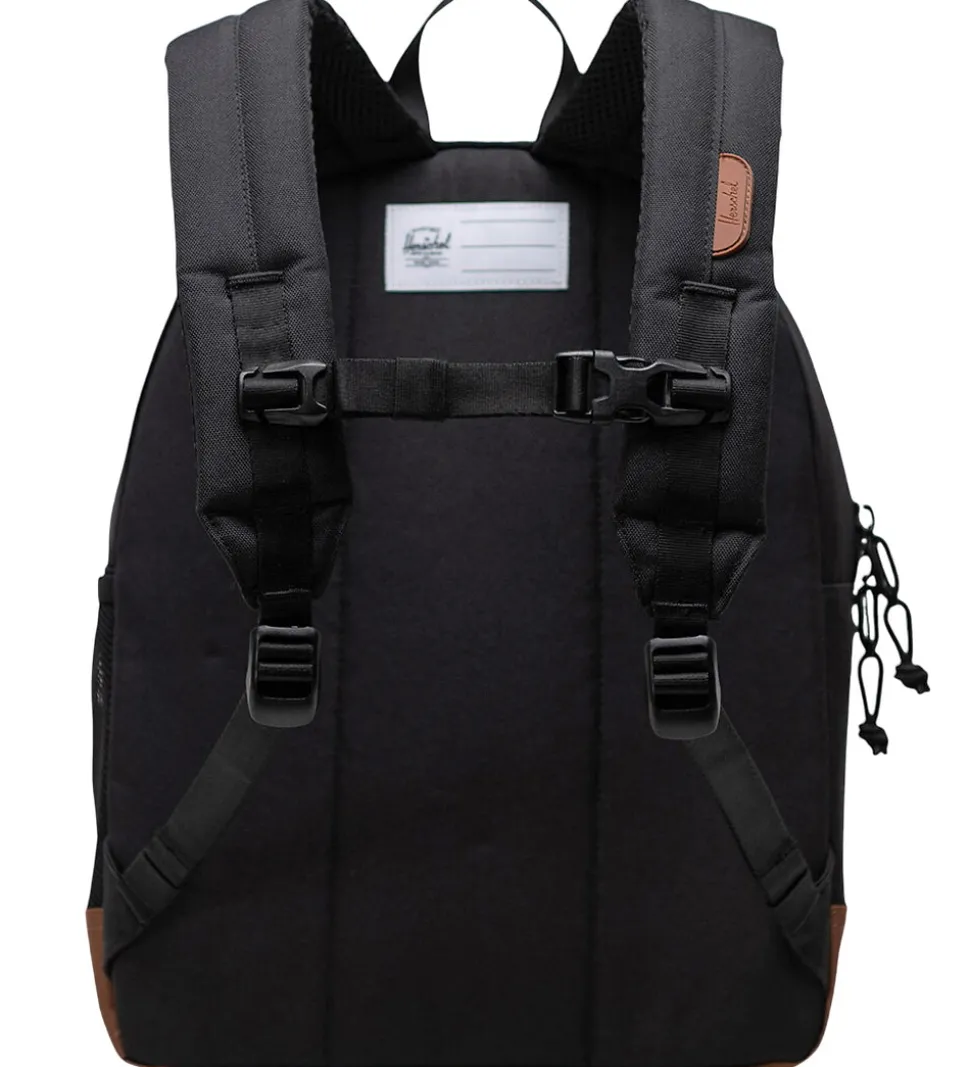 Herschel Rygsæk - Heritage Youth - EcoSystem - Sort/Saddle Brown