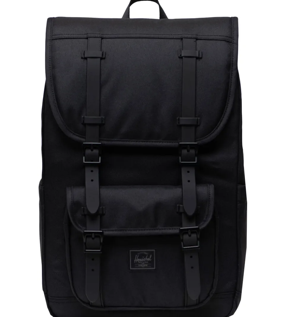 Herschel Rygsæk - Little America Mid - EcoSystem - Black Tonal