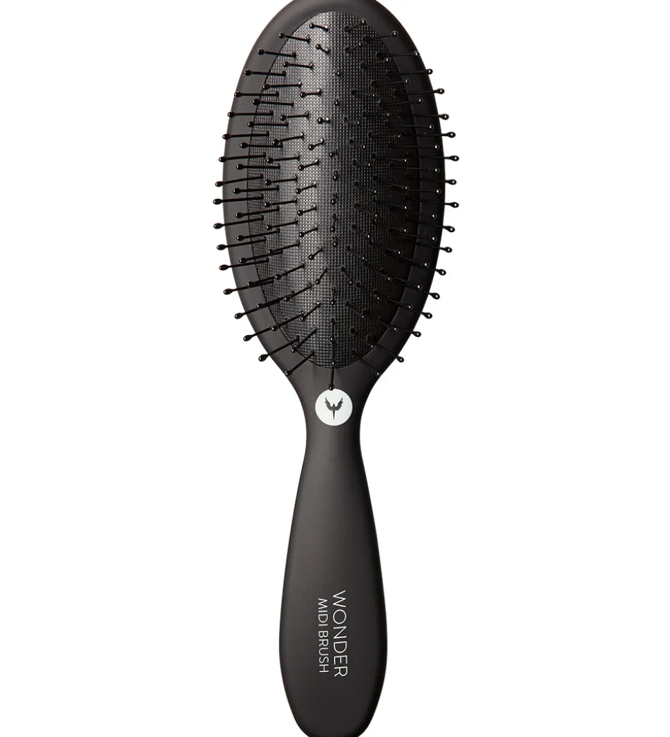HH Simonsen Hårbørste - Wonder Midi Brush - Black