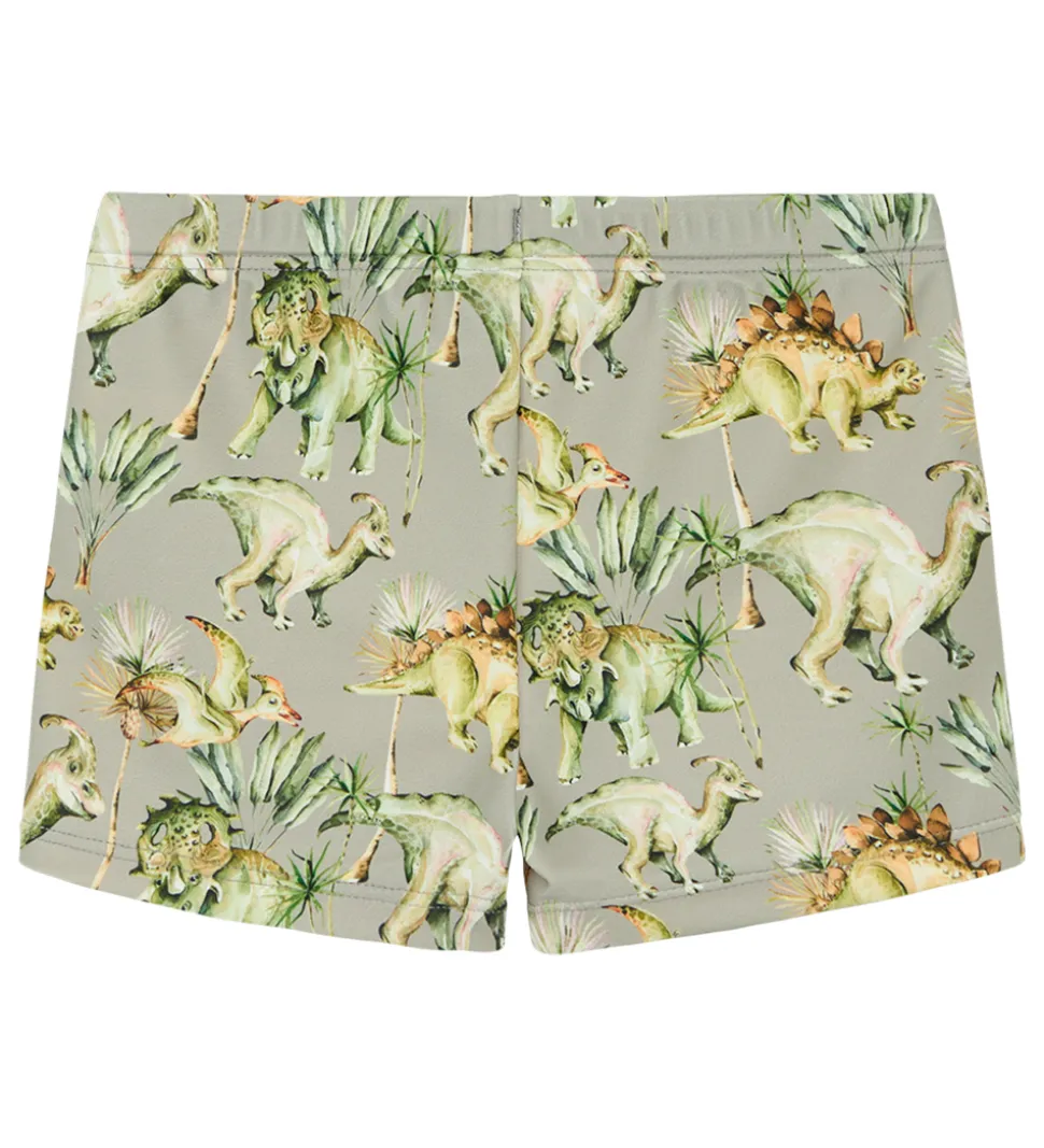 Hust and Claire Badebukser - Maki - UV50+ - Seagrass m. Print