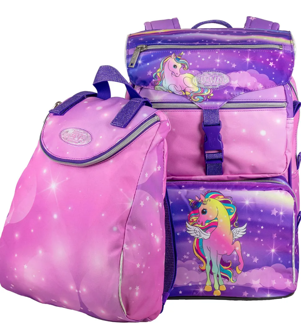 Jeva Skoletaske - Beginners - Unicorn Friends