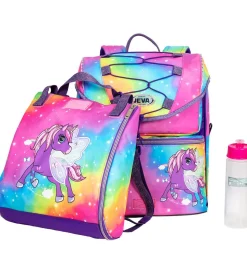 Jeva Skoletaske - Intermediate - Rainbow Alicorn