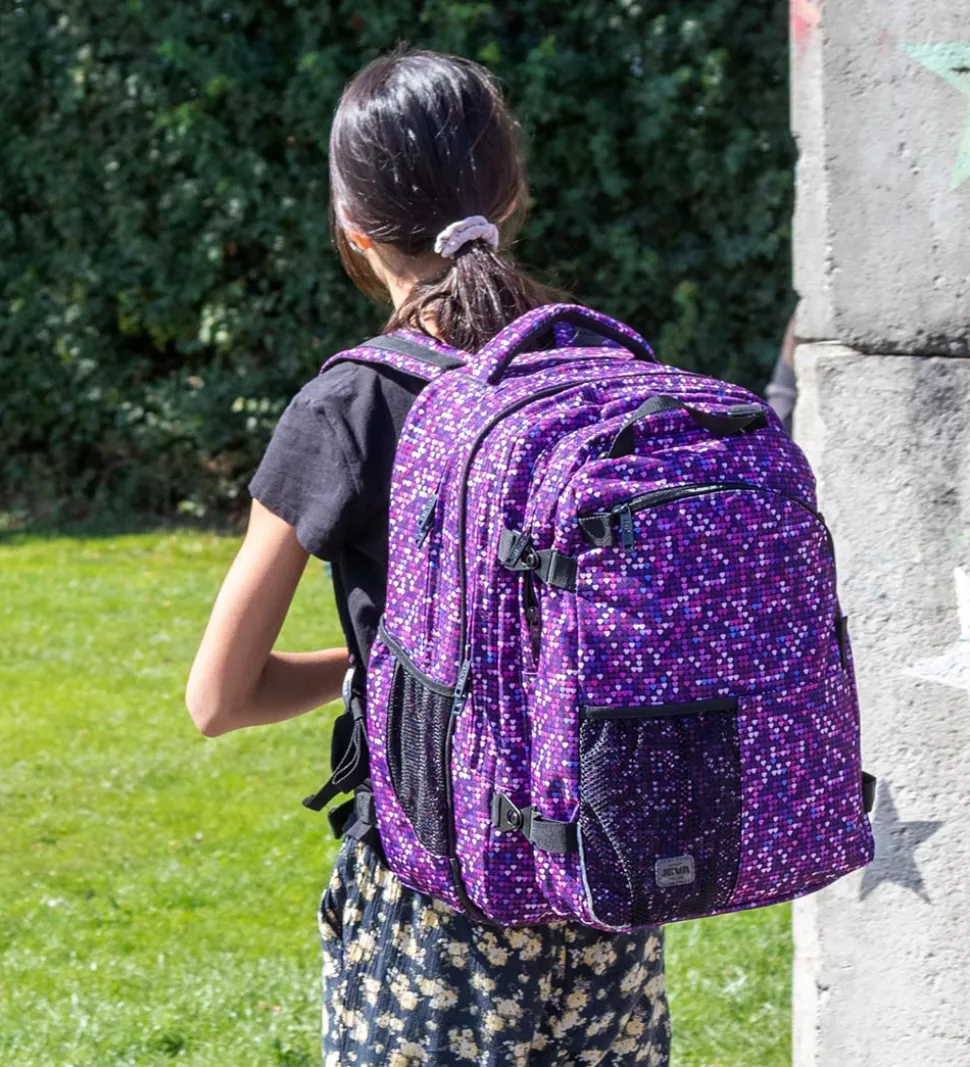Jeva Skoletaske - Supreme - Mosaik