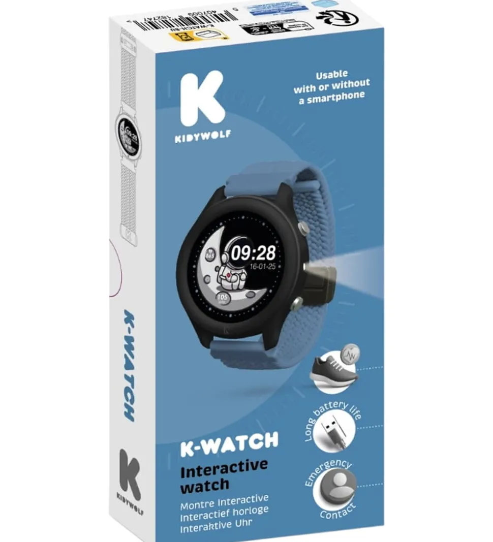 Kidywolf Armbåndsur - K-watch - Smartwatch - Blå