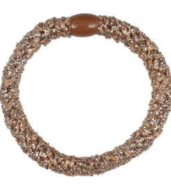 Kknekki Hårelastik - Rosegold Glimmer