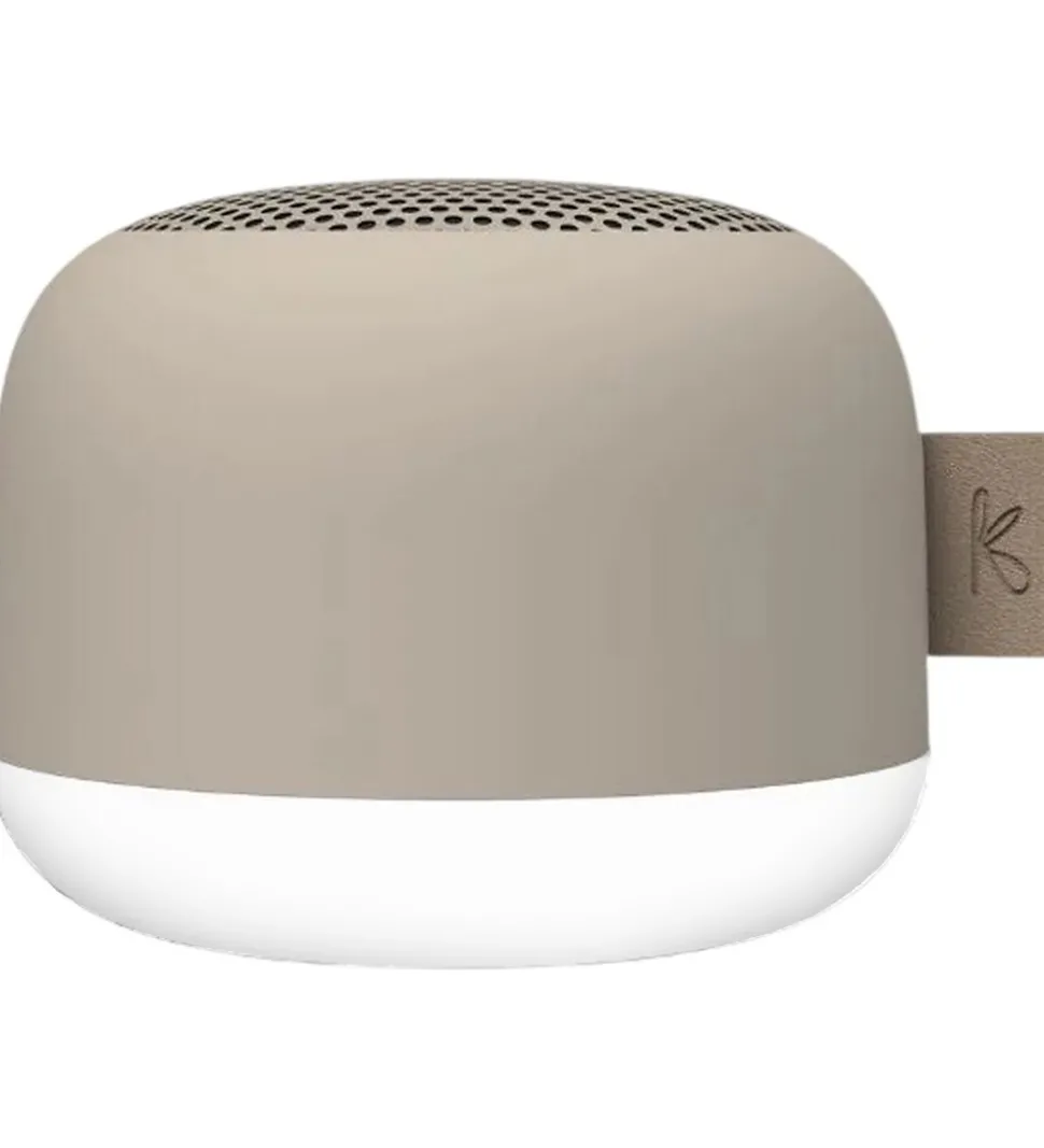 Kreafunk Højtaler m. Lys/Magnet - aLIGHT - Ivory Sand
