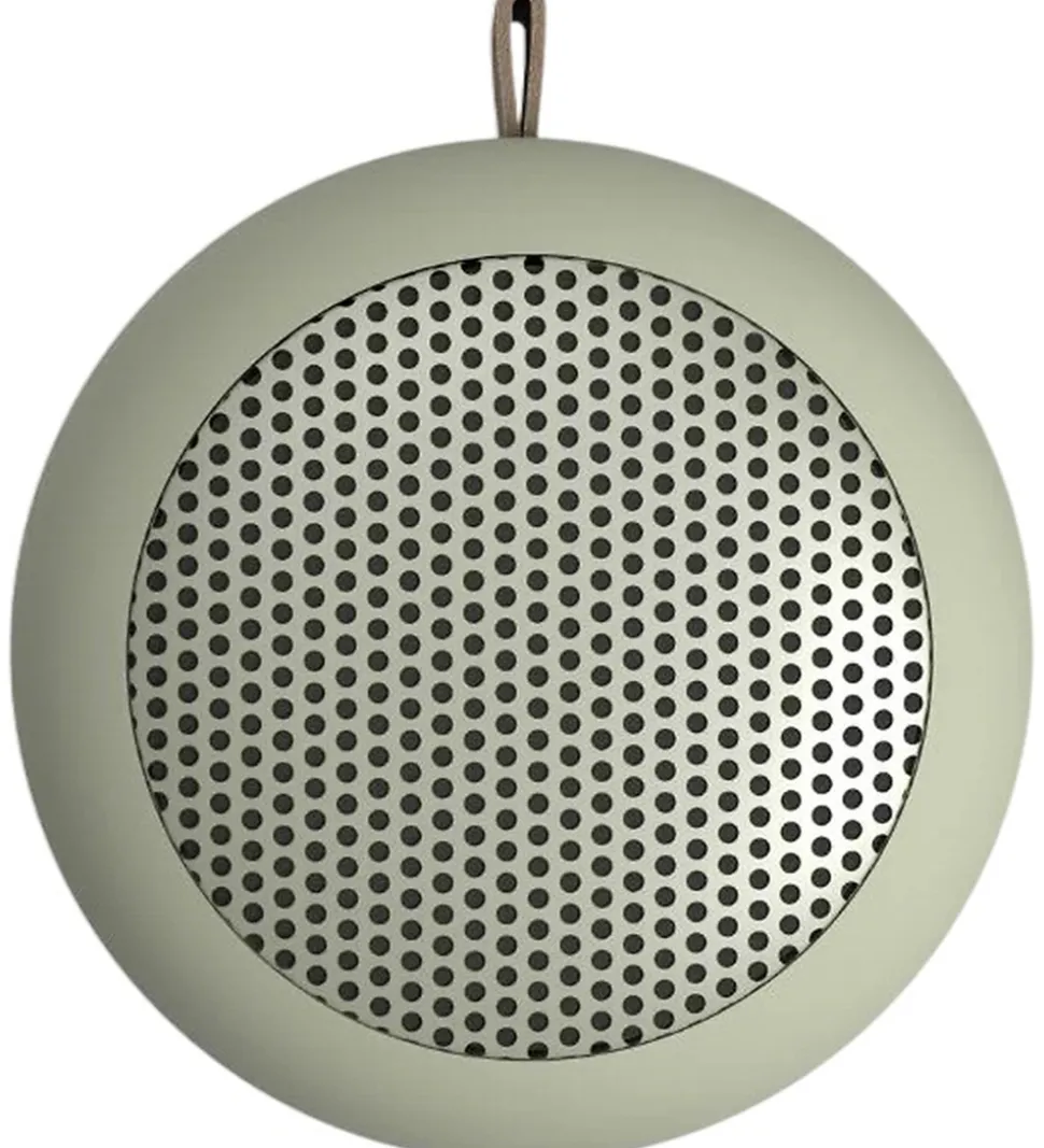 Kreafunk Højtaler m. Lys/Magnet - aLIGHT - Dusty Olive