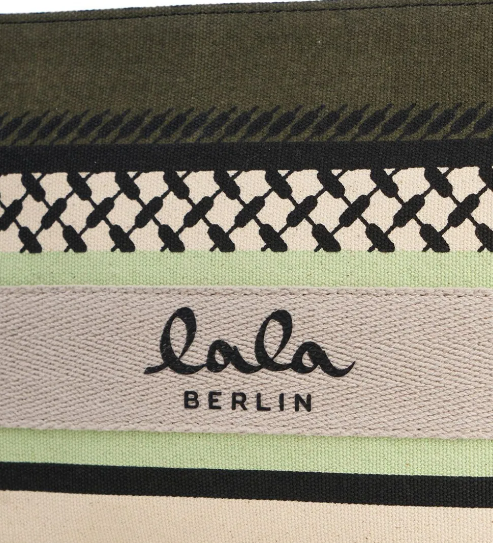 Lala Berlin Skuldertaske - Madina - Multicolor Avocado