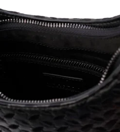 Lala Berlin Skuldertaske - Moni - Heritage Embroidery Black