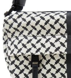 Lala Berlin Skuldertaske - Melly - Heritage Stripe Black