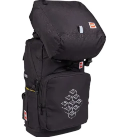 LEGO® Skoletaskesæt - Optimo - Bricks - 20 L - Sort