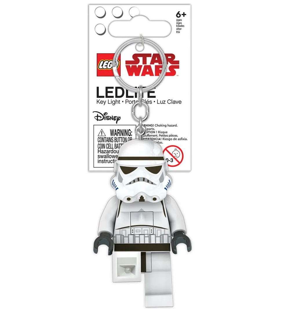 LEGO® Star Wars Nøglering m. Lommelygte - LEGO® Stormtrooper