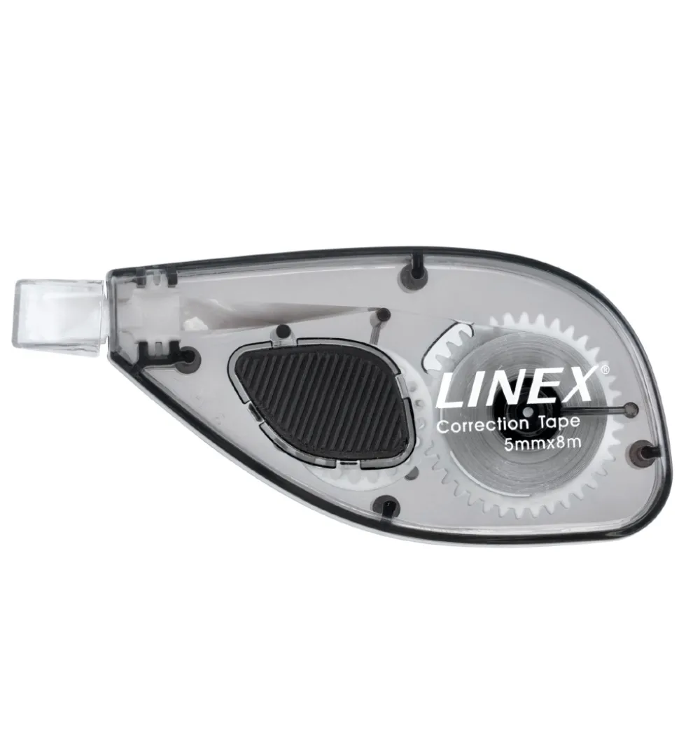 Linex Korrektionstape - 8 m - Gennemsigtig