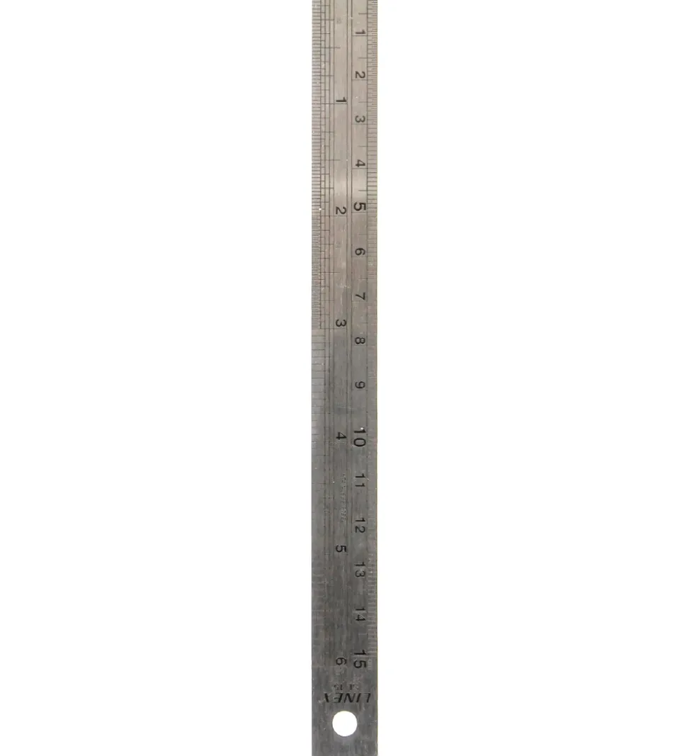 Linex Lineal - 15 cm - Stål