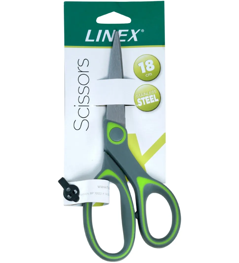 Linex Saks - 18 cm - Grå/Grøn
