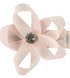 Little Wonders Hårblomst - Ingrid - 4 cm - Grosgrain - Lys Koral