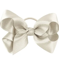Little Wonders Hårelastik - Luana - 5 cm - Creme m. Glimmer