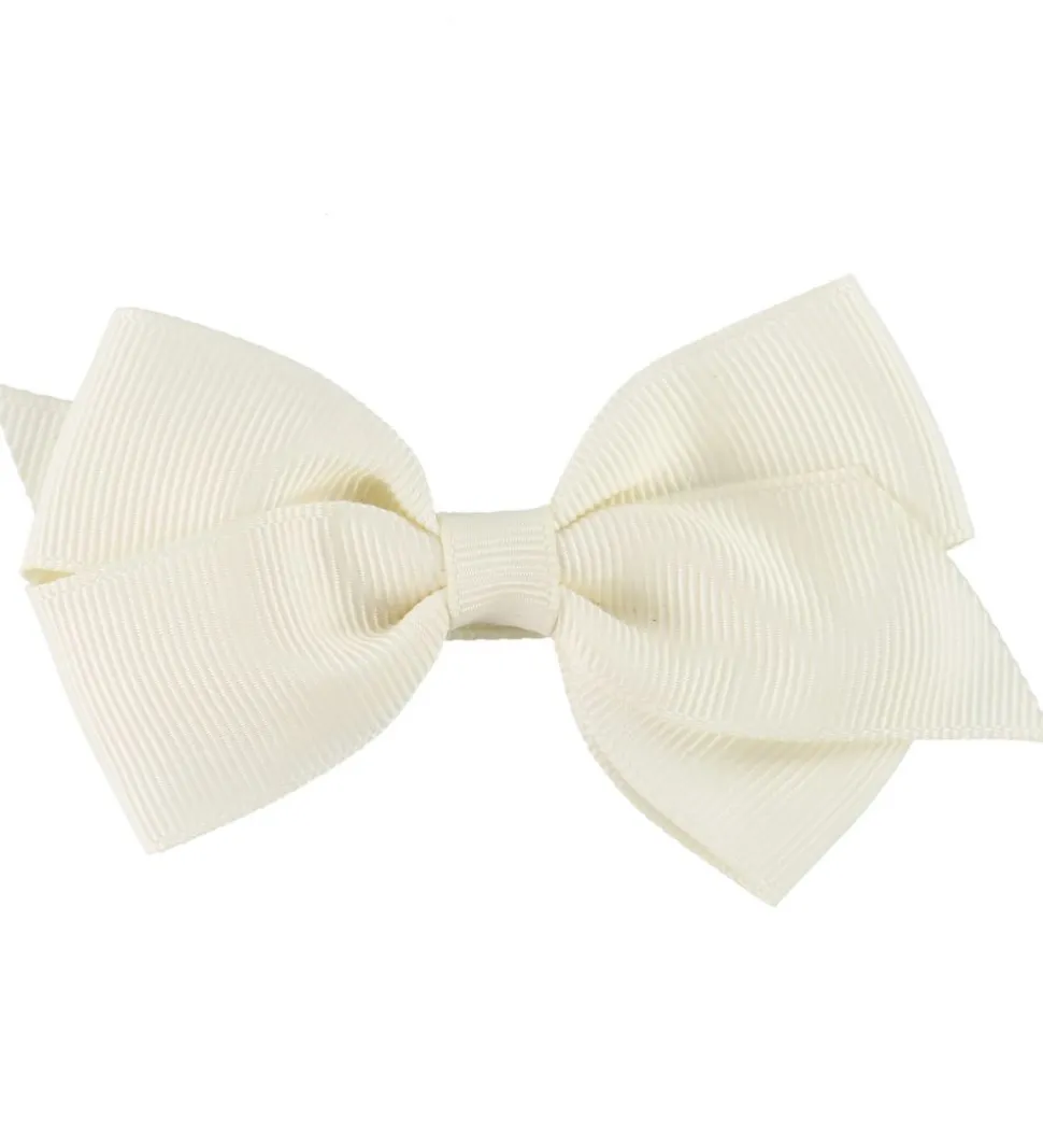 Little Wonders Hårsløjfe - Emily - 8 cm - Grosgrain - Creme