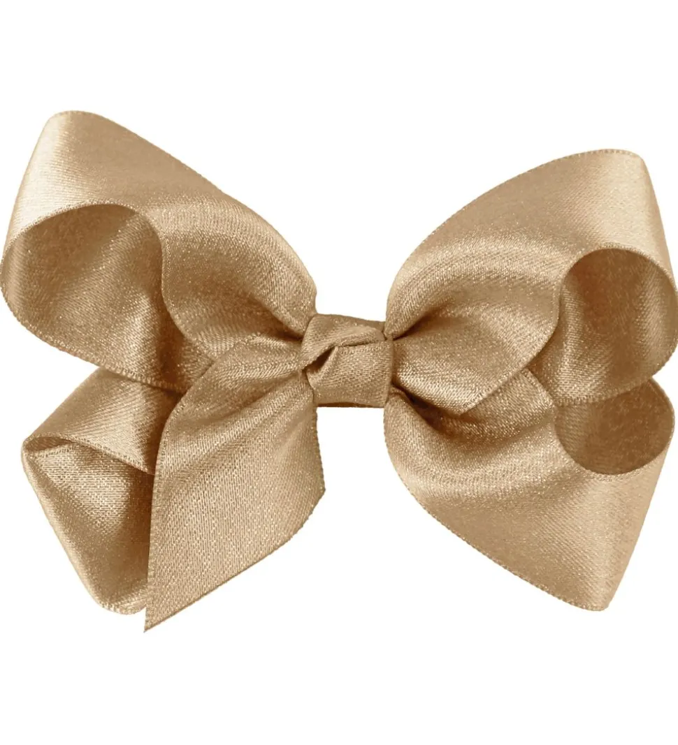 Little Wonders Hårsløjfe - Kornelia - 8 cm - Tan m. Glimmer