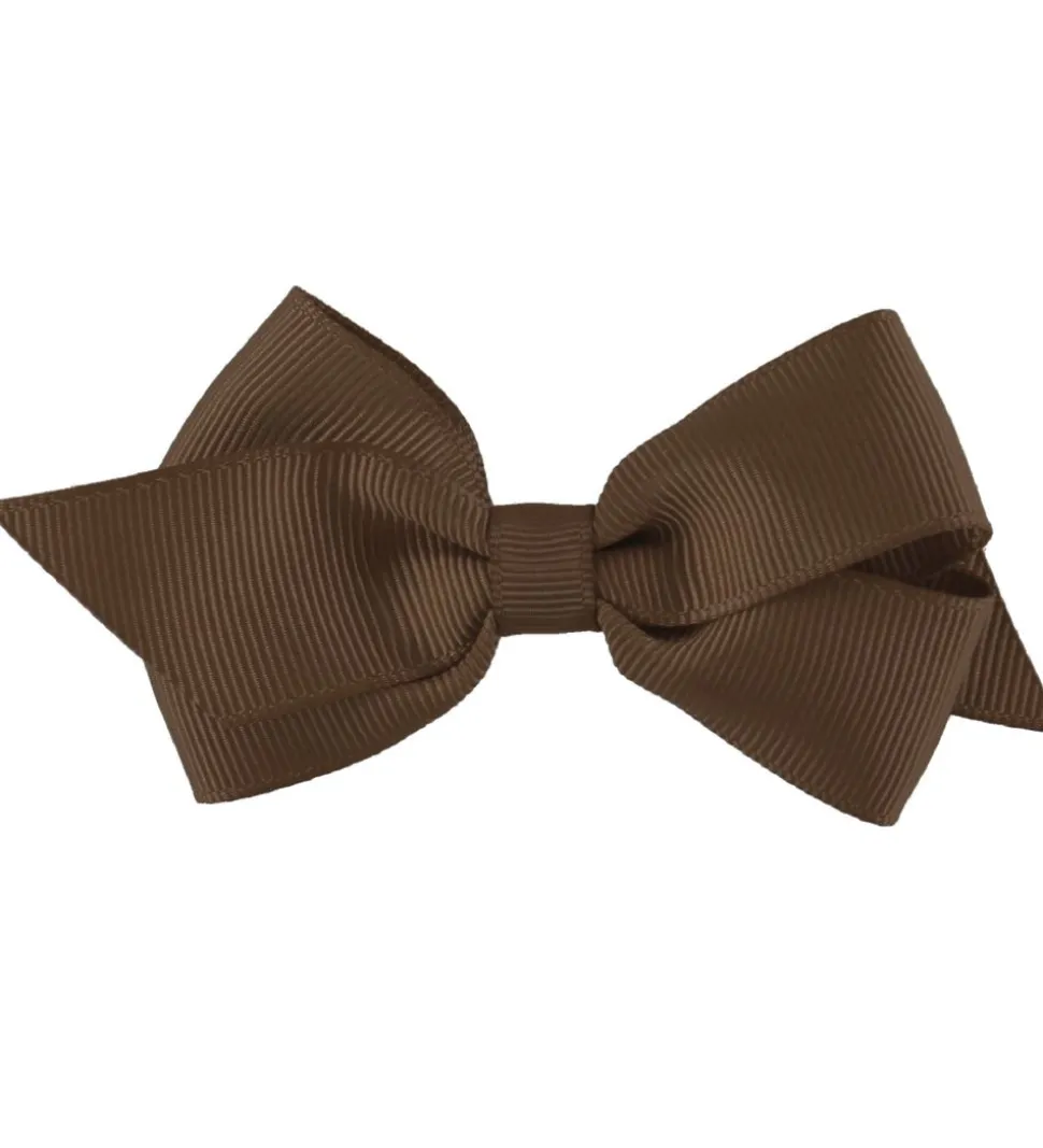 Little Wonders Hårsløjfe - Viola - 6 cm - Black Coffee