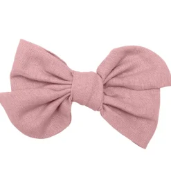 Little Wonders Hårspænde m. Sløjfe - Kaja - 8 cm - Dusty Rose