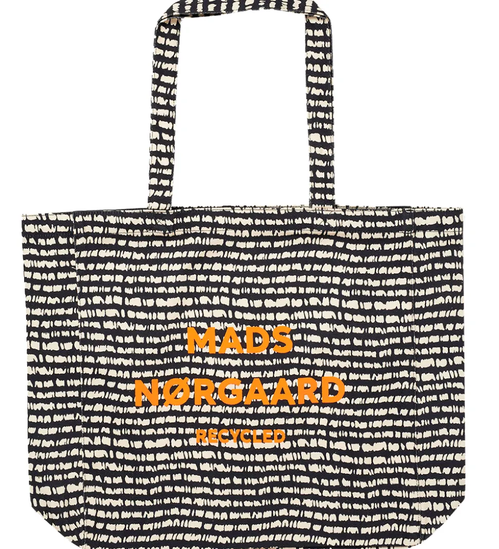 Mads Nørgaard Shopper - Recycled Boutique Athene - Scribble Blac