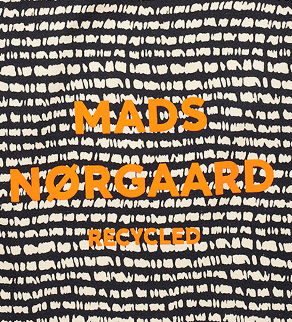 Mads Nørgaard Shopper - Recycled Boutique Athene - Scribble Blac