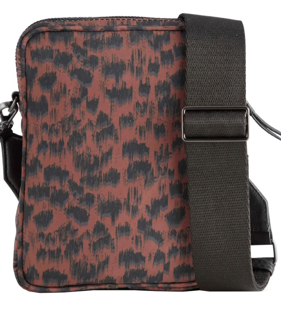 Markberg Skuldertaske - Bexley - Recycled - Orange Animal Army/S