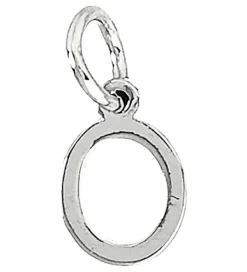 Me&My BOX Halskæde m. Bogstav - O - Sølvbelagt