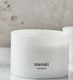 Meraki Duftlys - 340g - Fresh Linen