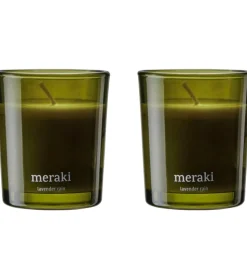 Meraki Duftlys - 2-pak - 2x60g - Lavender Rain