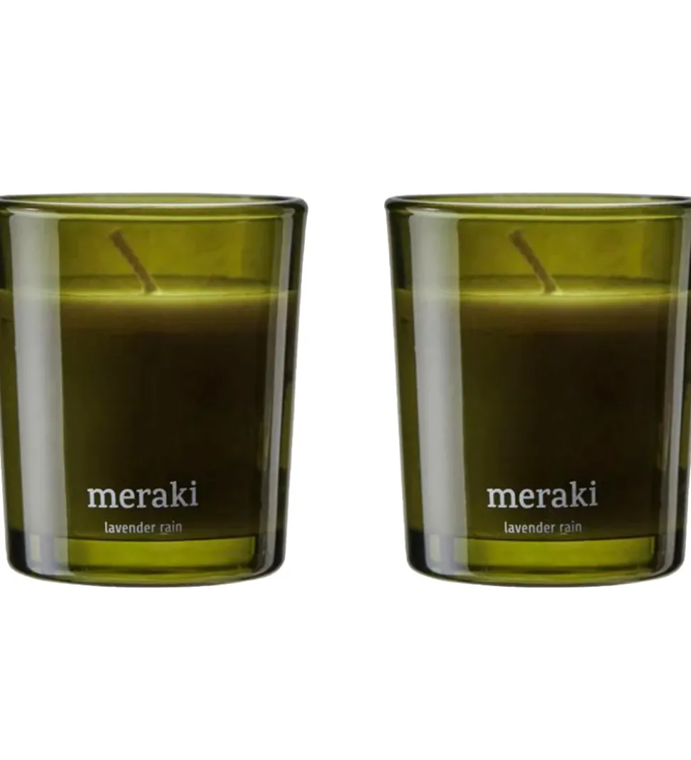 Meraki Duftlys - 2-pak - 2x60g - Lavender Rain