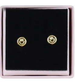 MillaVanilla Øreringe - Smiley - Guld