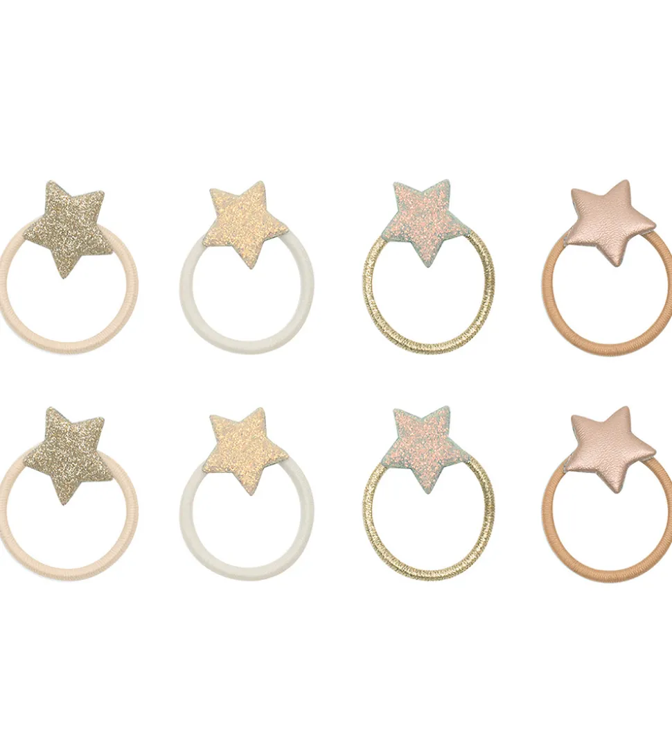 Mimi & Lula Hårelastikker - 8-pak - Mini Stellina Shimmer Enchan