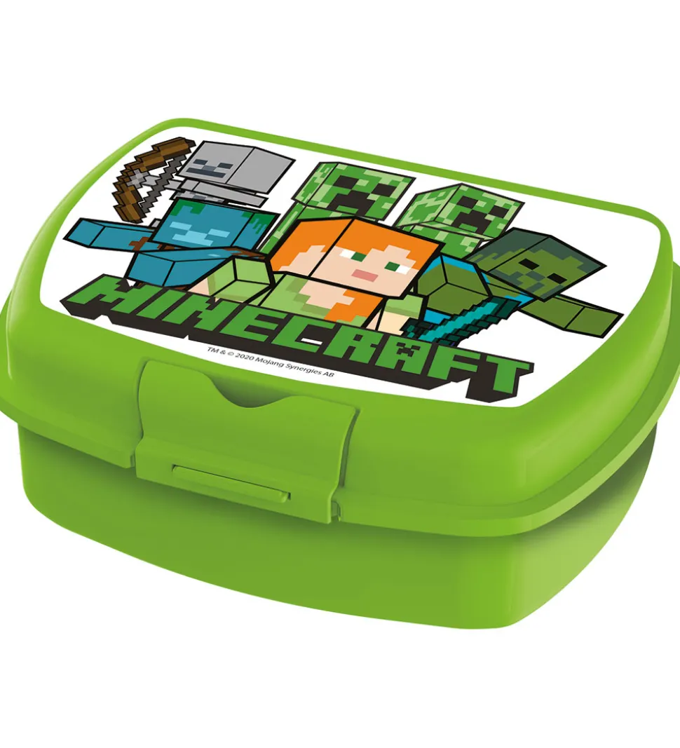 Minecraft Madkasse - Urban Sandwish Box - Grøn