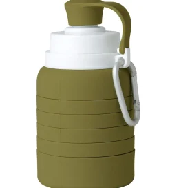 Mininor Foldbar Drikkedunk - Silikone - 200-500 ml - Grøn