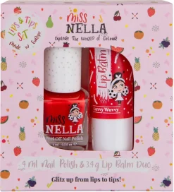 Miss Nella Læbepomade og Neglelak - Duo nr. 1