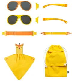 Mokki Solbriller - Click & Change - 10 dele - Orange