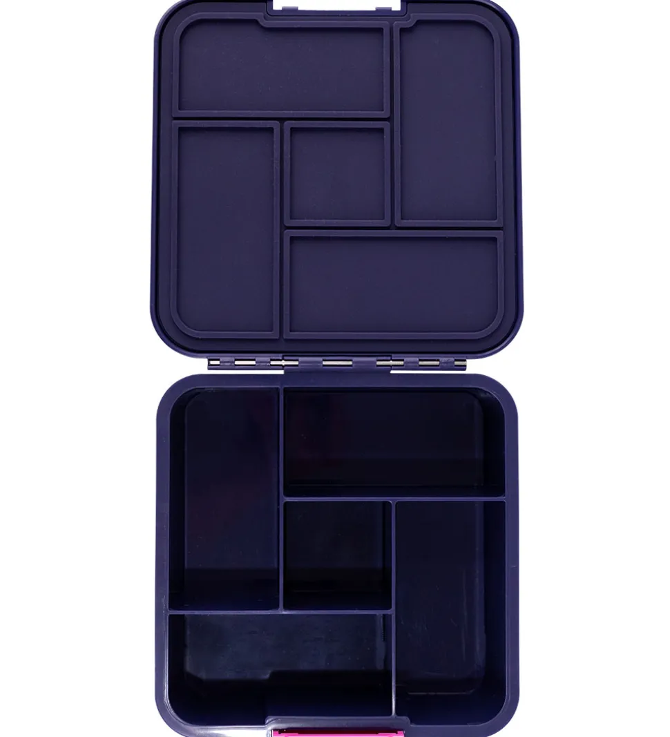 MontiiCo Madkasse m. 5 rum - Bento Five - 980 ml - Confetti