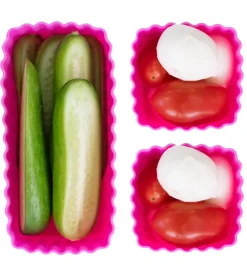 MontiiCo Silikoneforme - Bento Cups Mixed - 3 stk. - Calypso