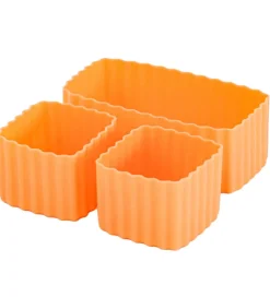 MontiiCo Silikoneforme - Bento Cups Mixed - 3 stk. - Tangerine