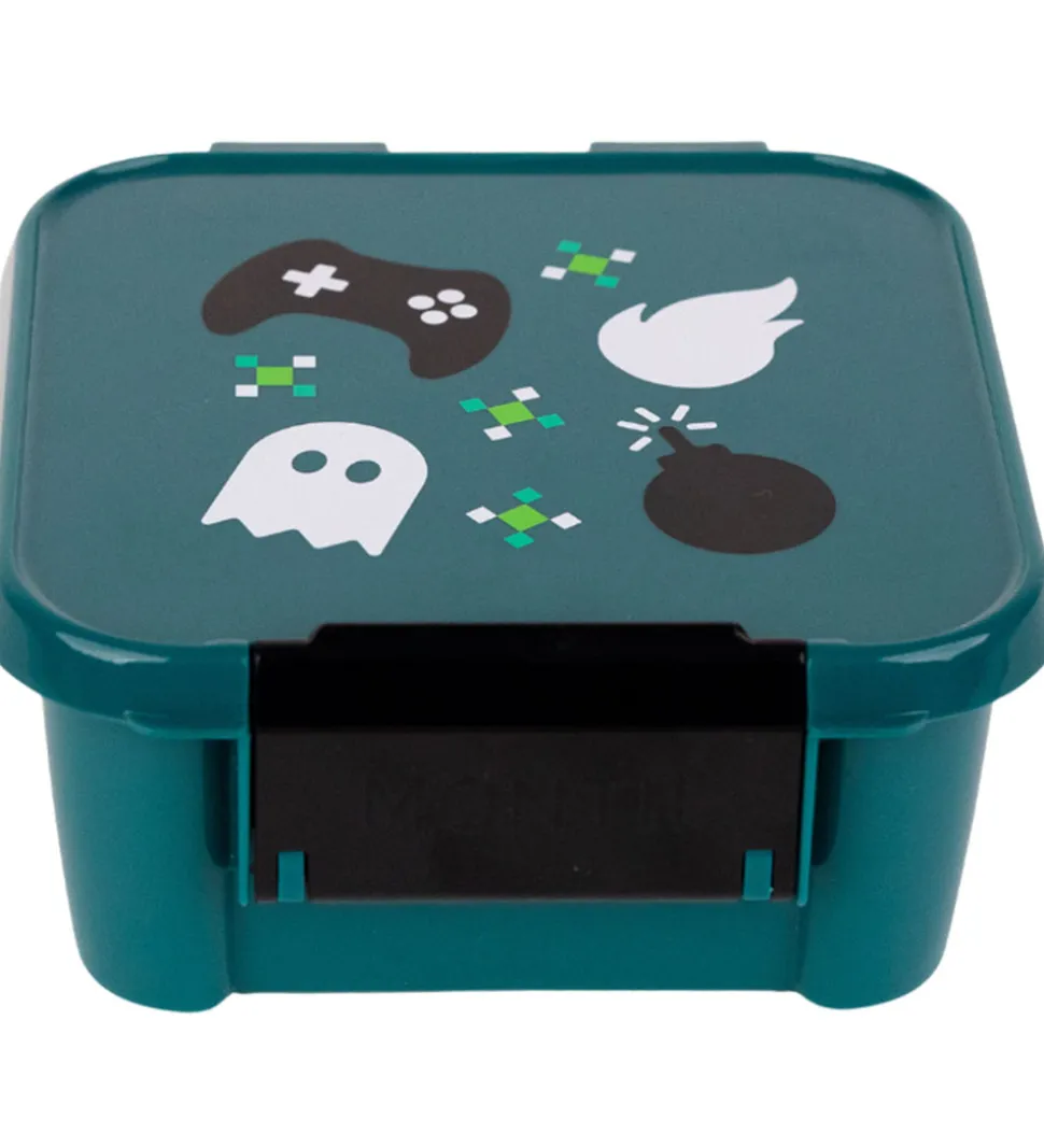 MontiiCo Snackboks m. 3 Rum - Bento Two - 500 ml - Game On