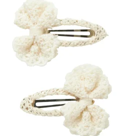 Name It Hårklemme - 2-Pak - NmfOlena - Cloud Dancer