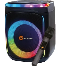 N-GEAR Karaoke Højtalere - Wireless - The Flash Banger 606 - Sor