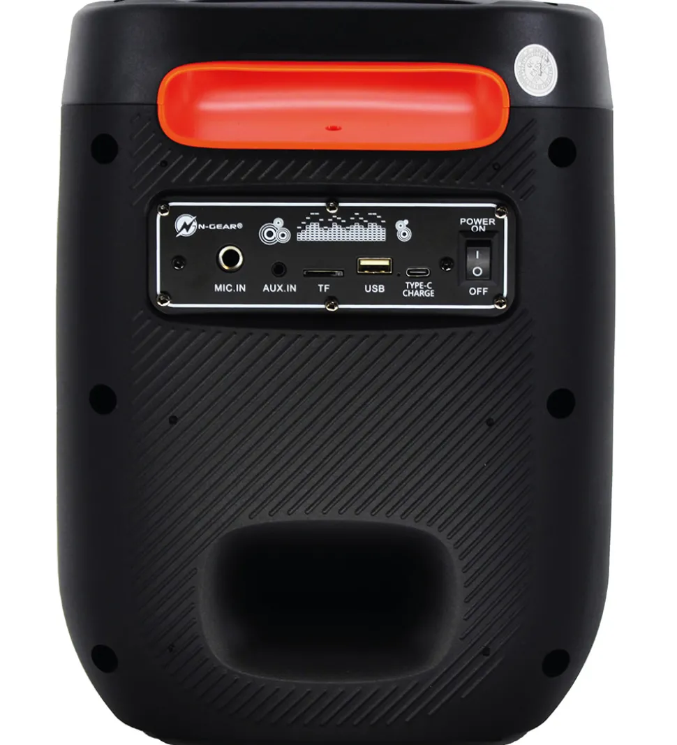 N-GEAR Karaoke Højtalere - Wireless - The Flash Banger 606 - Sor