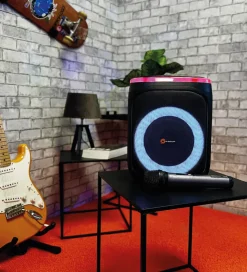 N-GEAR Karaoke Højtalere - Wireless - The Flash Banger 606 - Sor