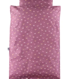 Nørgaard Madsens Sengetøj - Voksen - Mauve m. Sommerfugle