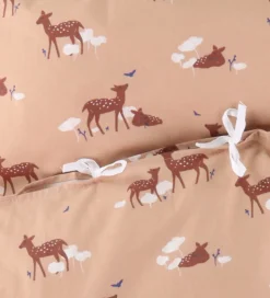 Nørgaard Madsens Sengetøj - Voksen - Rosa m. Bambi