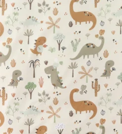 Nørgaard Madsens Sengetøj - Baby - Beige m. Dino
